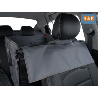 Автогамак Happy Dog Premium (Хэппи Дог Премиум). На половину сиденья. Цвет: серый.
