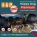 Автогамак Happy Dog Premium (Хэппи Дог Премиум). На 2/3 заднего сиденья. 