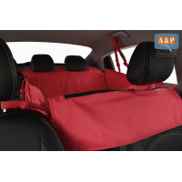 Автогамак Happy Dog Premium (Хэппи Дог Премиум). На 2/3 заднего сиденья. Цвет: красный.