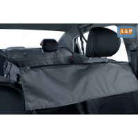 Автогамак Happy Dog Premium (Хэппи Дог Премиум). На 2/3 заднего сиденья. Цвет: серый.