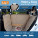 Автогамак Happy Dog (Хэппи Дог). На 1/3 заднего сиденья. С усилением бортов пластиком. 