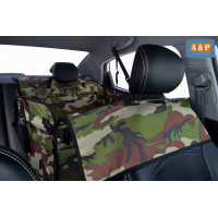 Автогамак Happy Dog Premium (Хэппи Дог Премиум). На половину сиденья. Цвет: камуфляж.