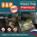 Автогамак Happy Dog Premium (Хэппи Дог Премиум). На 1/3 заднего сиденья. 
