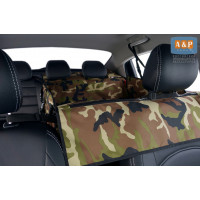 Автогамак Happy Dog Premium (Хэппи Дог Премиум). На 2/3 заднего сиденья. Цвет: камуфляж.
