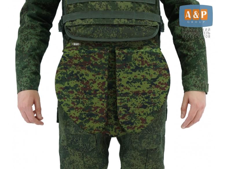 Напашник тактический "Трилистник". Класс защиты Бр 2. 