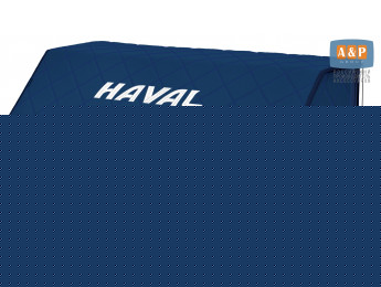 Органайзер-саквояж "Союз" в багажник Haval (Хавейл), размер XXL. Цвет: синий с синей прострочкой Ромб.